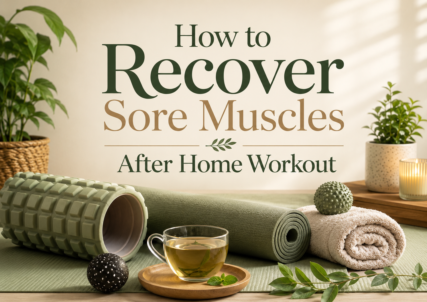 How to Recover Sore Muscles After Home Workouts