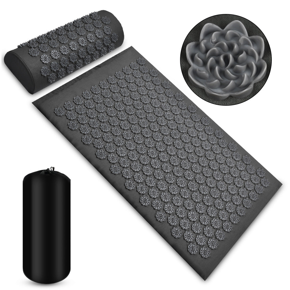 Relax and Recharge with This Acupressure Massage Mat Set