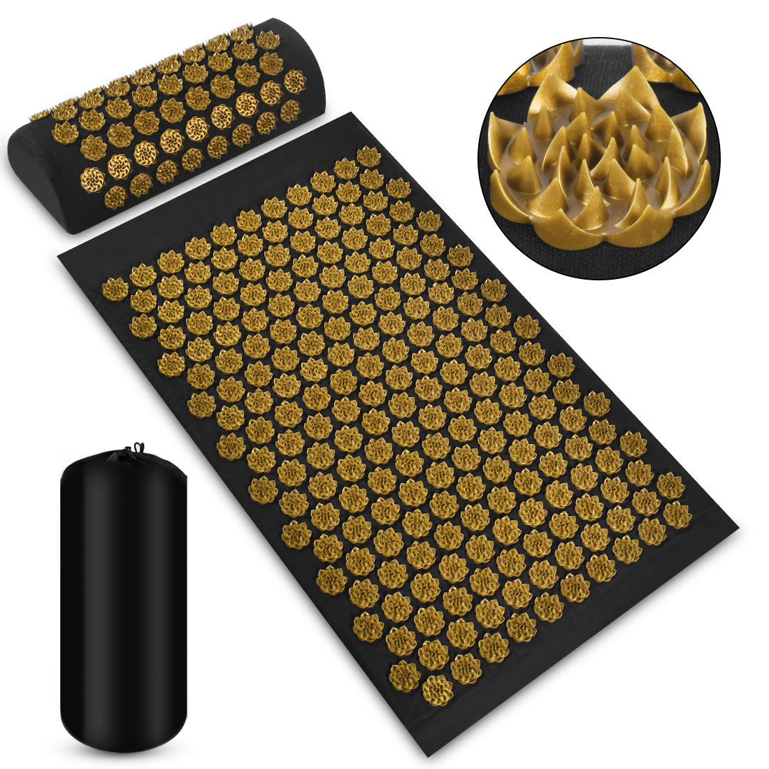 Relax and Recharge with This Acupressure Massage Mat Set