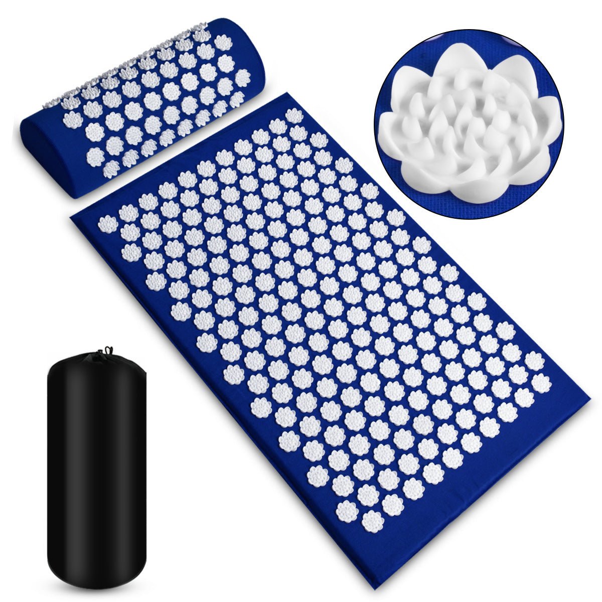 Relax and Recharge with This Acupressure Massage Mat Set