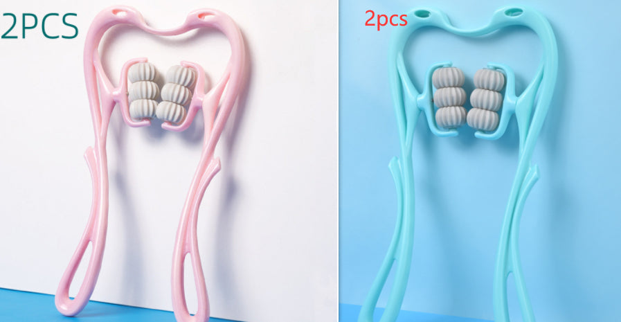 Roll Away Neck Stress with This Easy Massager Tool