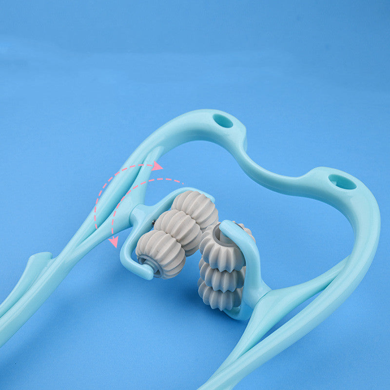 Roll Away Neck Stress with This Easy Massager Tool
