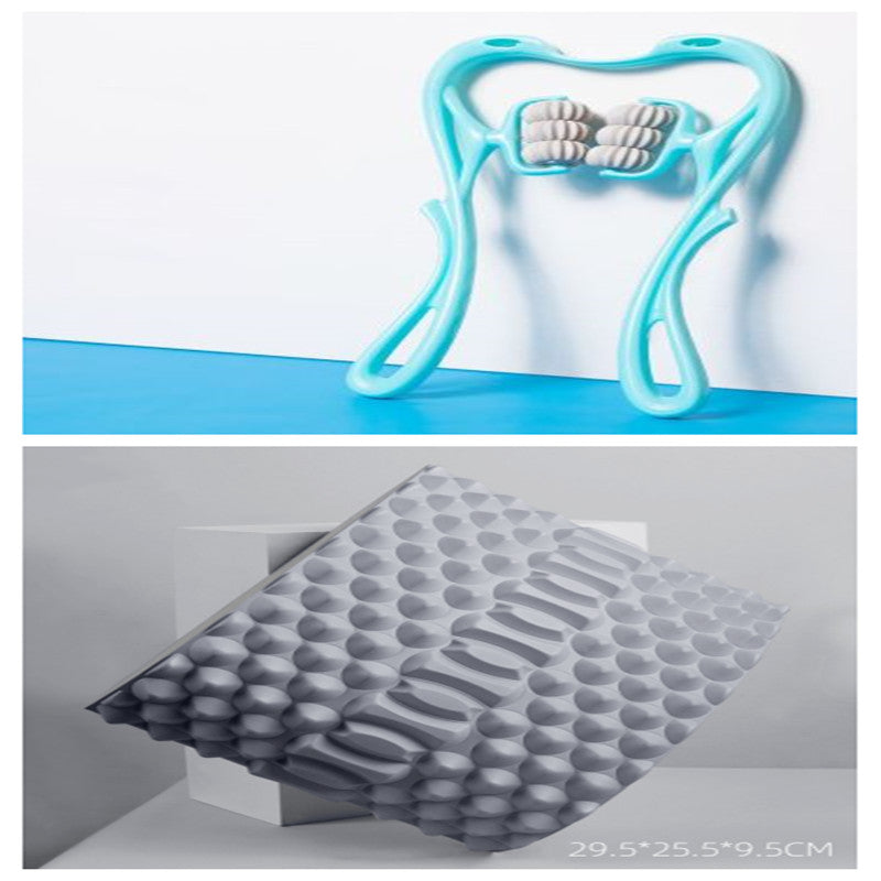 Roll Away Neck Stress with This Easy Massager Tool
