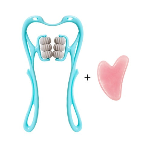 Roll Away Neck Stress with This Easy Massager Tool