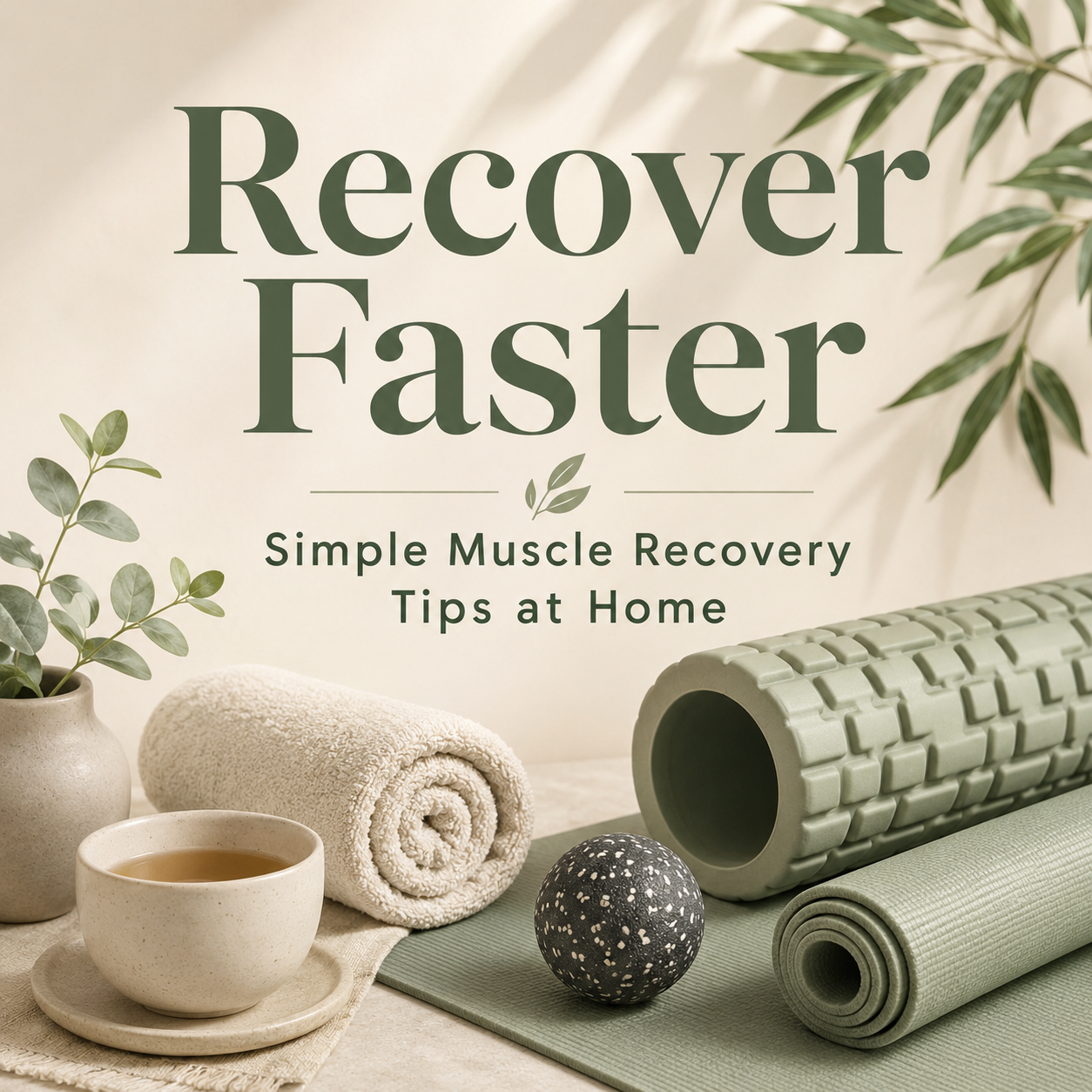 Recover Faster: Simple Muscle Recovery Tips at Home