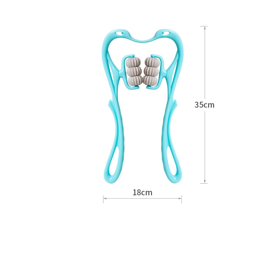 Roll Away Neck Stress with This Easy Massager Tool