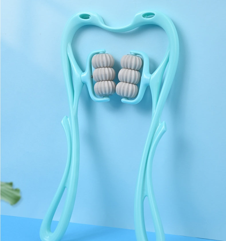 Roll Away Neck Stress with This Easy Massager Tool