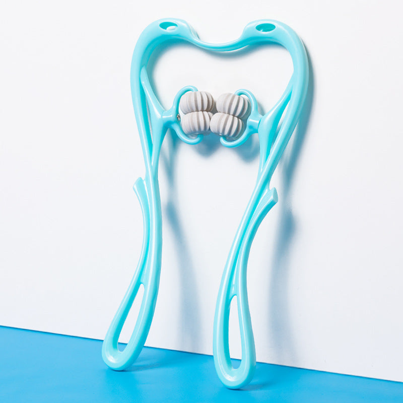 Roll Away Neck Stress with This Easy Massager Tool