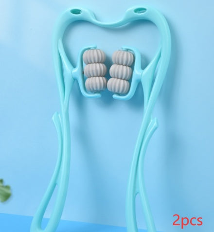 Roll Away Neck Stress with This Easy Massager Tool
